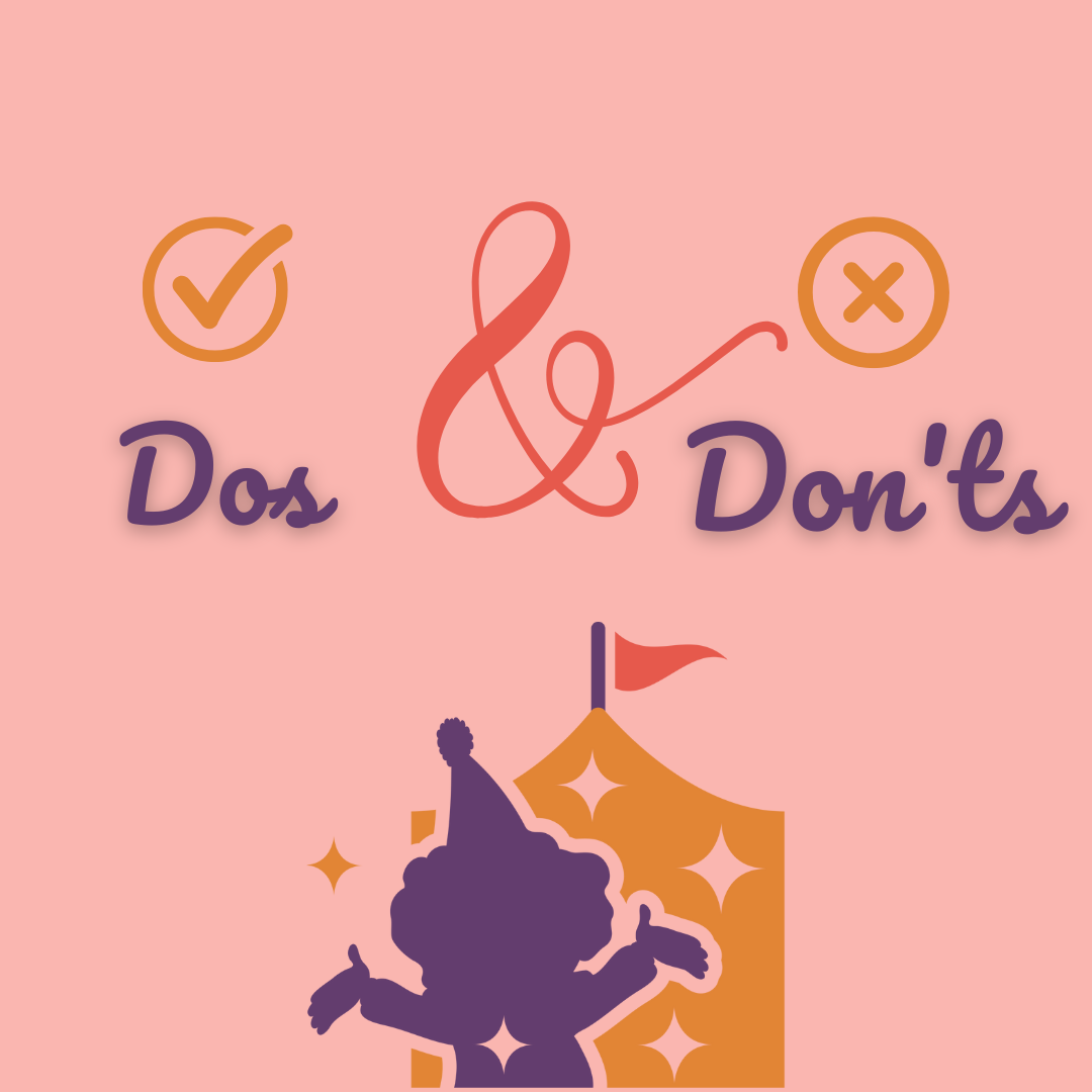 Dos and Don'ts with SIA logo